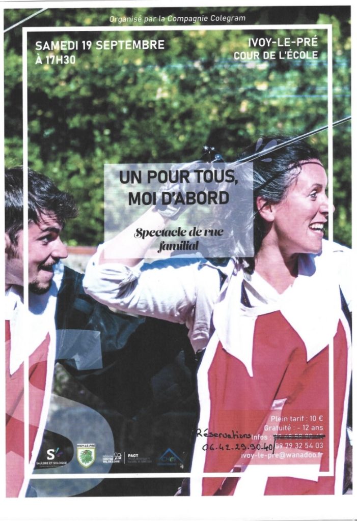 Spectacle saison culturelle  19 septembre 2026